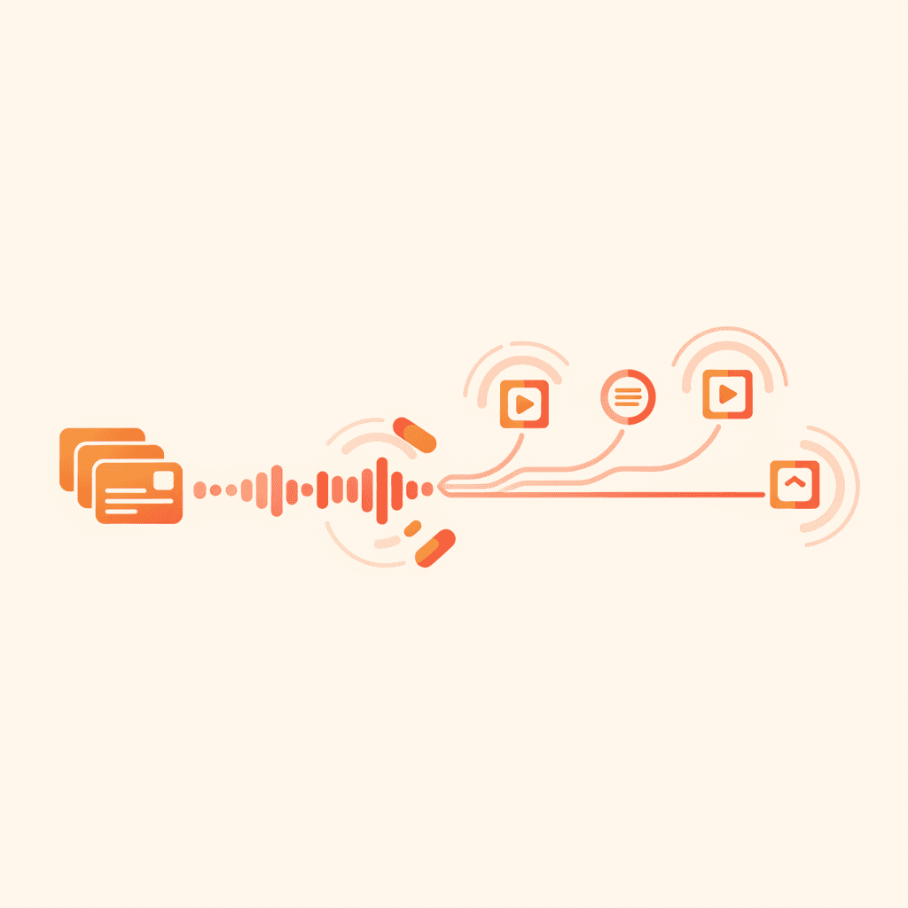 The Amplicast Workflow: From Raw Content to Live Post