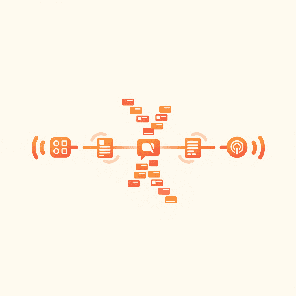 Der Amplicast-Workflow: Von der Idee zum Live-Post